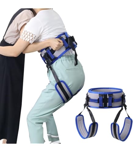 Amazon | LAISIZHU 介護ベルト介助ベルト 移乗ベルト 股ベルト付き